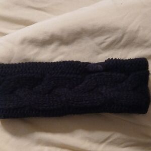 The North Face Navy Cable Knit Headband
